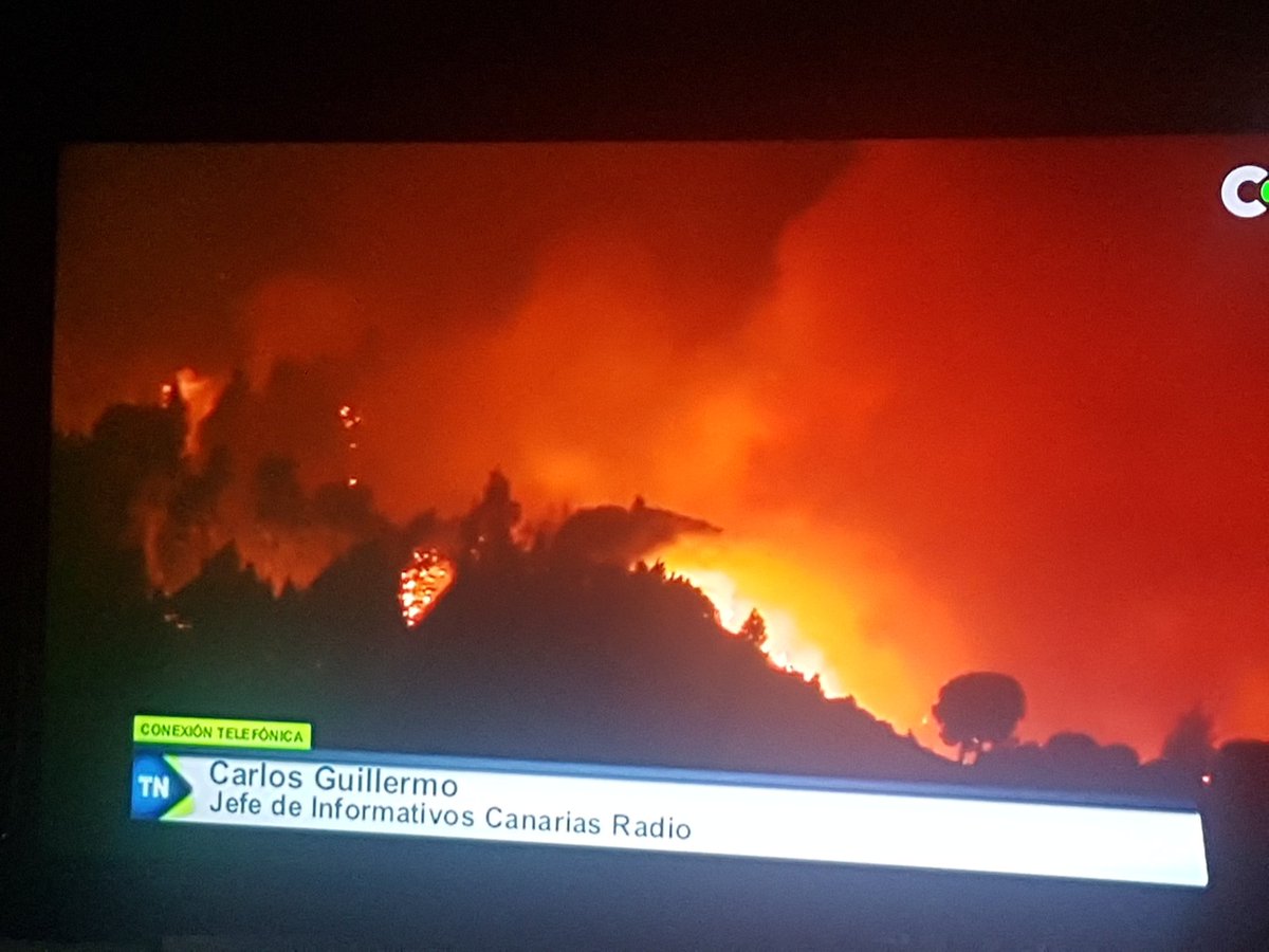 Jazzely2's tweet photo. Noche muy complicada, según últimas noticias. Sigue avanzando el fuego 🔥😭 y está descontrolado .
#IFValleseco #IFTejeda #IFCazadores #IfTelde #IFTamadaba #IFGaldar #IFArtenara #IFFagajesto #IFGranCanaria https://t.co/BECfGfV6BS