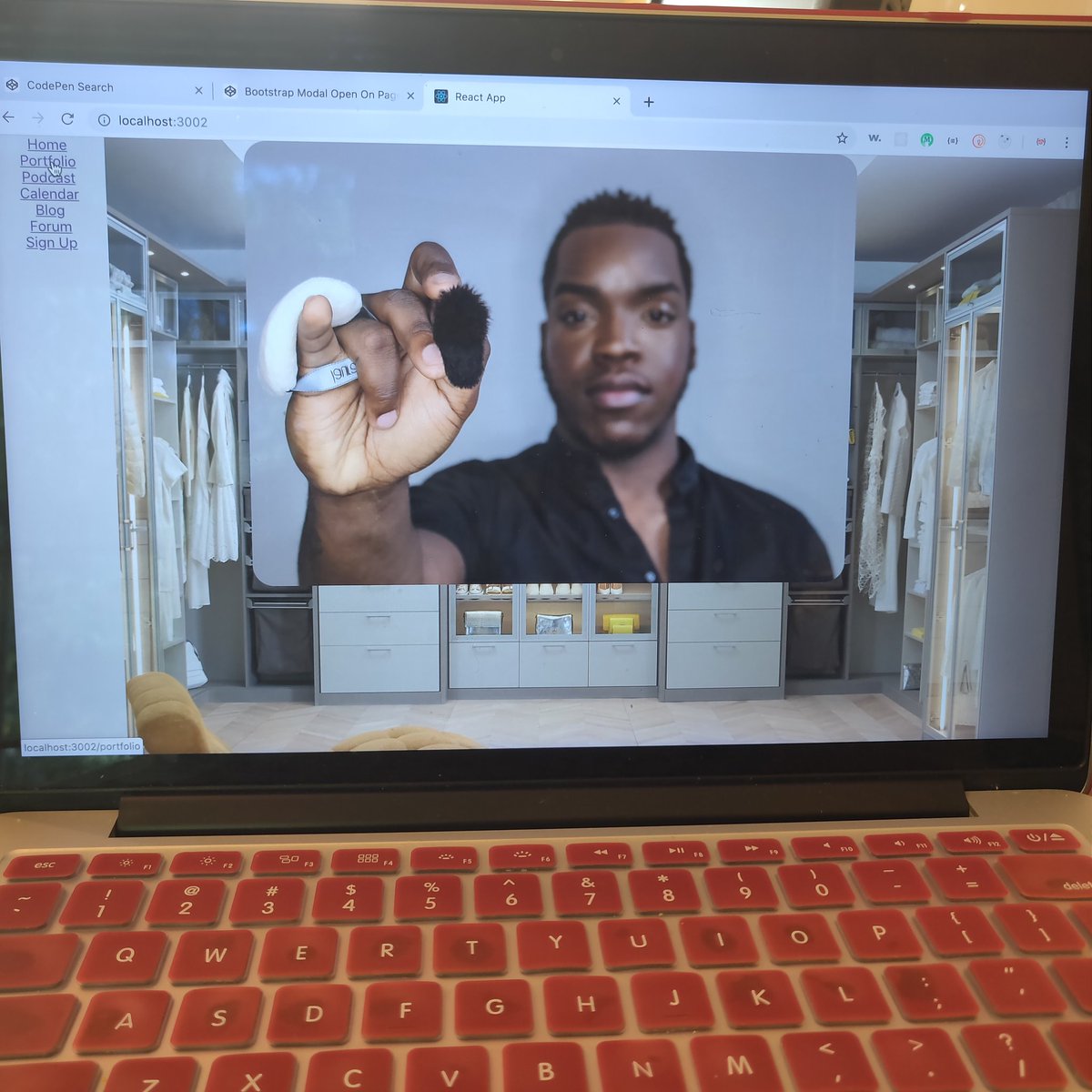 keshalake's tweet image. Super excited to be making progress on my friend&apos;s site! It&apos;s an interesting process because what he wants is changing as I work. It&apos;s the best kind of roller coaster! Pointers on working with clients?  #seerosecode @Career_Karma #IAMFFT @FFT_Squad  @MelaninTech #codenewbie