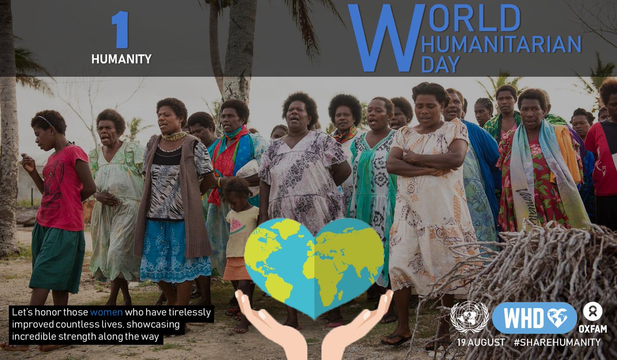 When women are included in decision-making roles, everyone benefits. In honoring women humanitarians today, #Oxfam reaffirms its commitment to increase partnership with local women's rights and women-led organizations to lead in designing and implementing humanitarian responses.