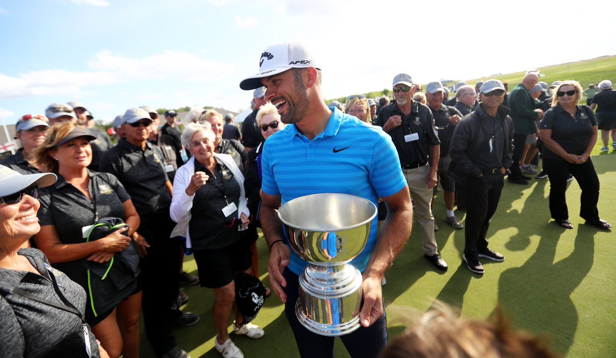 PGATOURAmericas's tweet image. 34-years old, says he was remodeling apartments when he was the same age as most of the players on Tour, a new father as of 9-months ago, and now a winner on the #MackenzieTour

Congratulations Derek Barron