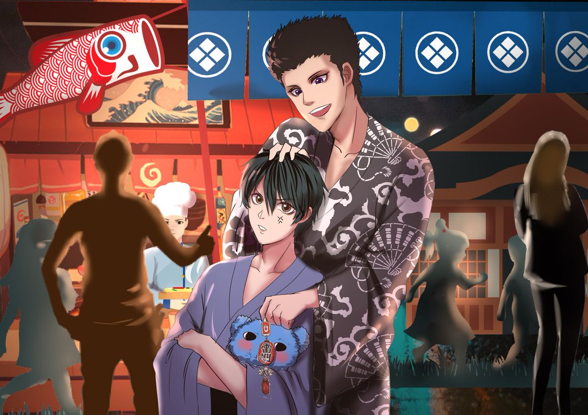 最新作完成!今回のテーマは夏祭りと青学の兄弟爱、これは私初の试み