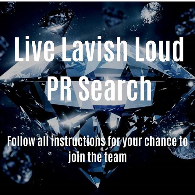 LiveLavishLoud's tweet photo. 🚨 PR Search in Progress🚨We are looking to add some boss babes to our Lavish Squad! .
We’re looking for those who are wanting to build a brand and become successful doing what they love! You don’t have to have thousands of followers to join the team.. we are just looking for … https://t.co/AttzWpjQT8
