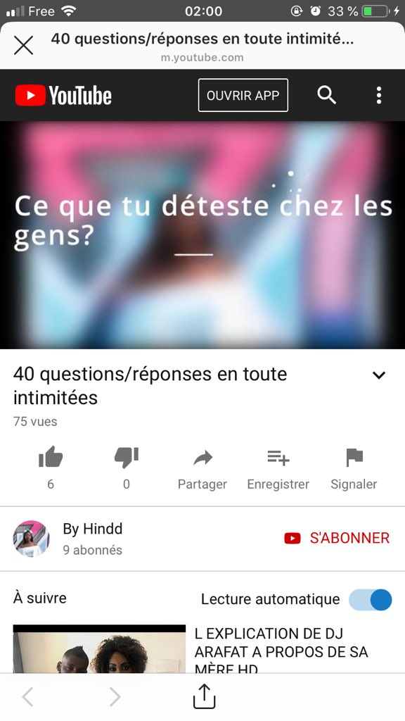 TimeraHind's tweet photo. Hello! Voici le miens de ma première vidéo YouTube j’espère qu’elle vous plairas , n’hésitez pas à vous abonnez, et dire ce que vous pensez ça me ferais vraiment plaisir ❤️❤️❤️❤️❤️
https://t.co/4zUTqIjwu0 https://t.co/K6Cifyx4se