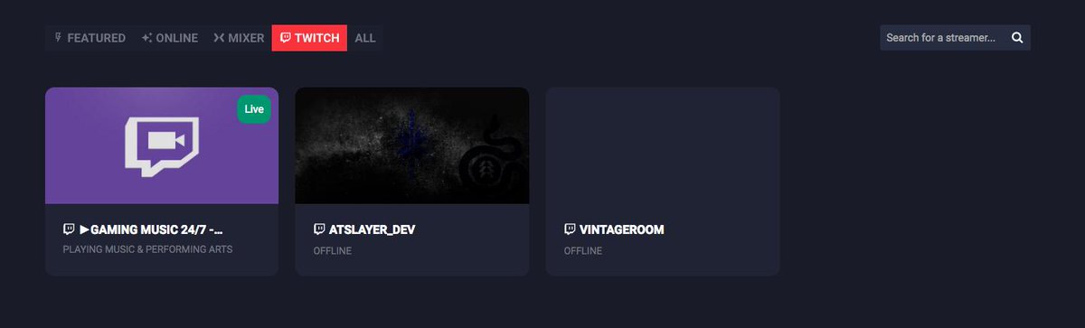 ATSLAYER's tweet photo. Updating stream app with Mixer (includes Mixer login sync) https://t.co/XvoBB4Vvef