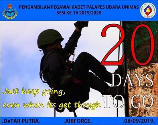 RMAFUNIMAS's tweet photo. #UNIMAS
#unimasofficial
#rotu
#psstudm
#palapes
#rmaf
#palapesudara https://t.co/Yv4FK8KOYA