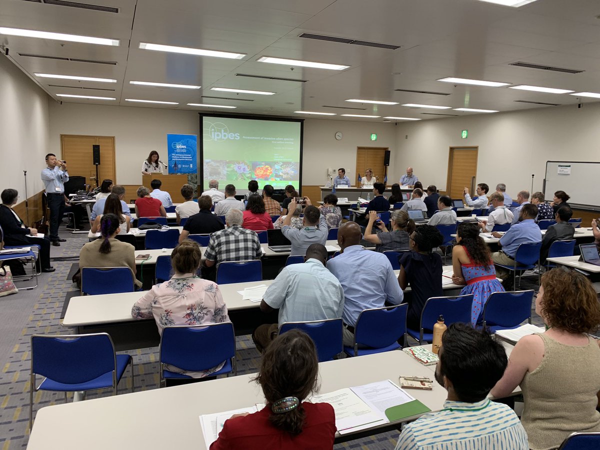 aliencsi1's tweet photo. @IPBES  starting the assessment of invasive alien species in Tsukuba Japan https://t.co/EwSeMXwcaa