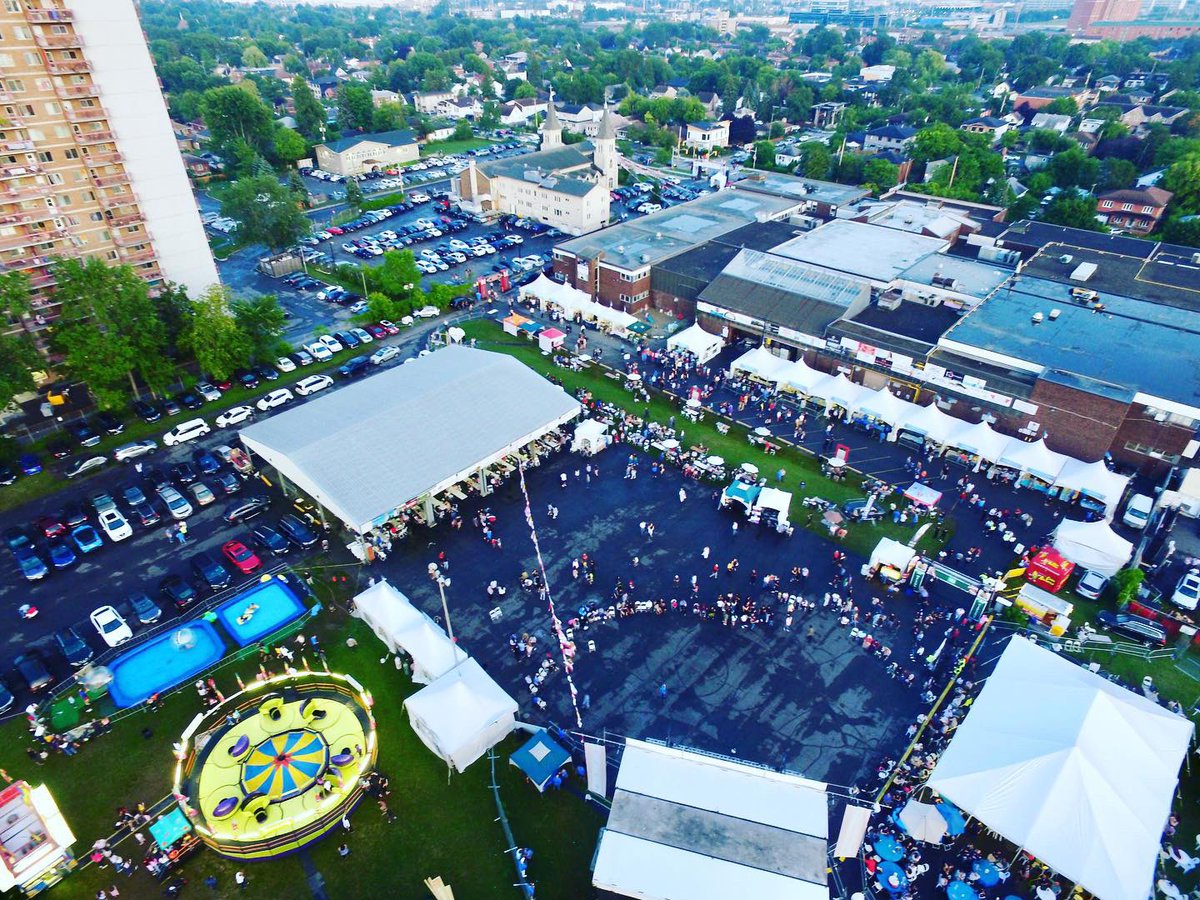 St_Charbel's tweet photo. From up, up above! Party has just started so don’t miss out! 🎉 #25VMG #ottcity https://t.co/j1gEeiYWxH