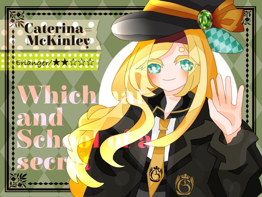 Nun_original_'s tweet photo. こちらの企画【 @Witch_hat_S 】に1年生でお邪魔します…！
🌷Caterina=McKinley / 1年･Erlanger / ★★
🌷好奇心旺盛パワフルガールです！
交流等頑張りたいです！よろしくお願い致します🙇‍♀️🌸
⚠️不備により再掲
-------❁ ❁ ❁-------
#WS_CS #WS_生徒 #WS_1年生 #WS_エルランジェ #WS_2つ星 https://t.co/asvYlqbPx0