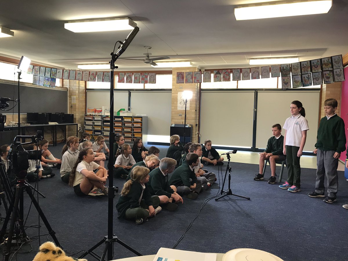 LapstoneP's tweet photo. Filming is underway at #LapstonePublicSchool for the #ActEase drama project. The kids are very excited to be a part of a wonderful drama resource for all NSW teachers in the near future! #DET #NSW #departmentofeducation #drama #arts #filming https://t.co/yBE5mrJMWj