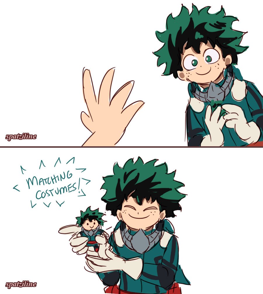 Matching Costumes! (READ THREAD) #BokuNoHeroAcademia 