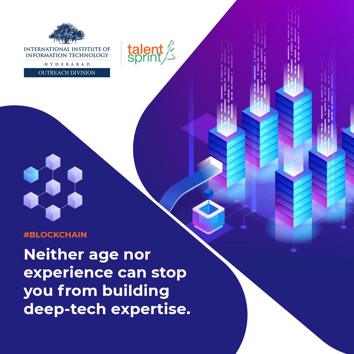 talentsprint's tweet photo. #IIIT-Hyderabad’s #Blockchain and #DLT Program has attracted professionals from 70+ #companies with an average experience of over 5 years. 
Build your expertise and lead your #organization through the future of #digital #transformation. Learn more. 
https://t.co/ftoIsa8QIt https://t.co/2t5kBJNGkE