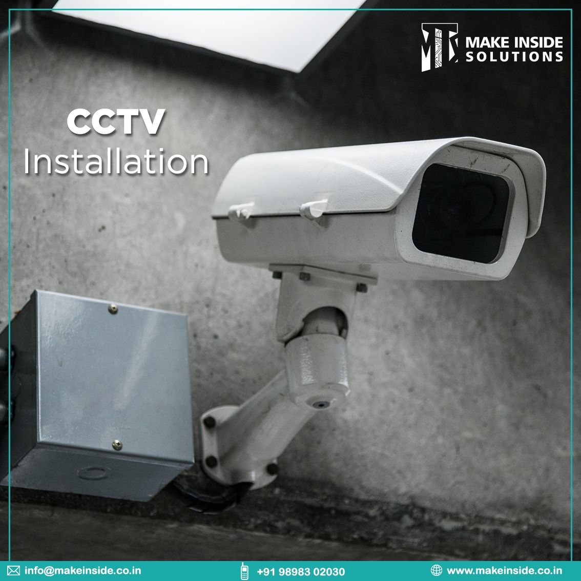 makeinside's tweet photo. Keep an eye on everything, install CCTV cameras at school, mall, restaurant or any other place with Make Inside Solutions
https://t.co/oaoDfEkHC5
#MakeInside #ITSolution #CCTV #Services #solarpanels #efficient #ecofriendly #Ahmedabad #Gujarat #camera #sun #renewableenergy https://t.co/5fhZceTulL