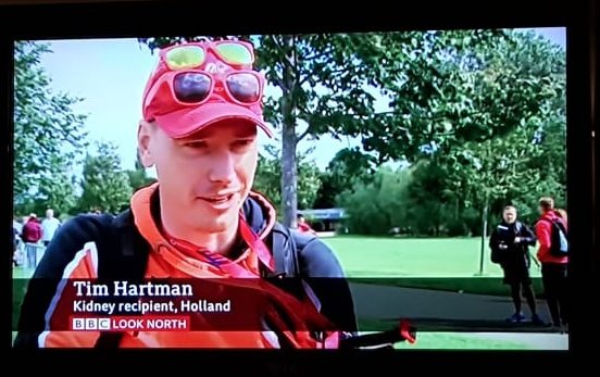 Onze ster coureur Tim Hartman was gisteren op de BBC <a href="/WTGF_Games/">WTGF TransplantGames</a>  <a href="/sportentranspl/">Sport en Transplantatie</a> over #WTG2019 over #orgaandonatie