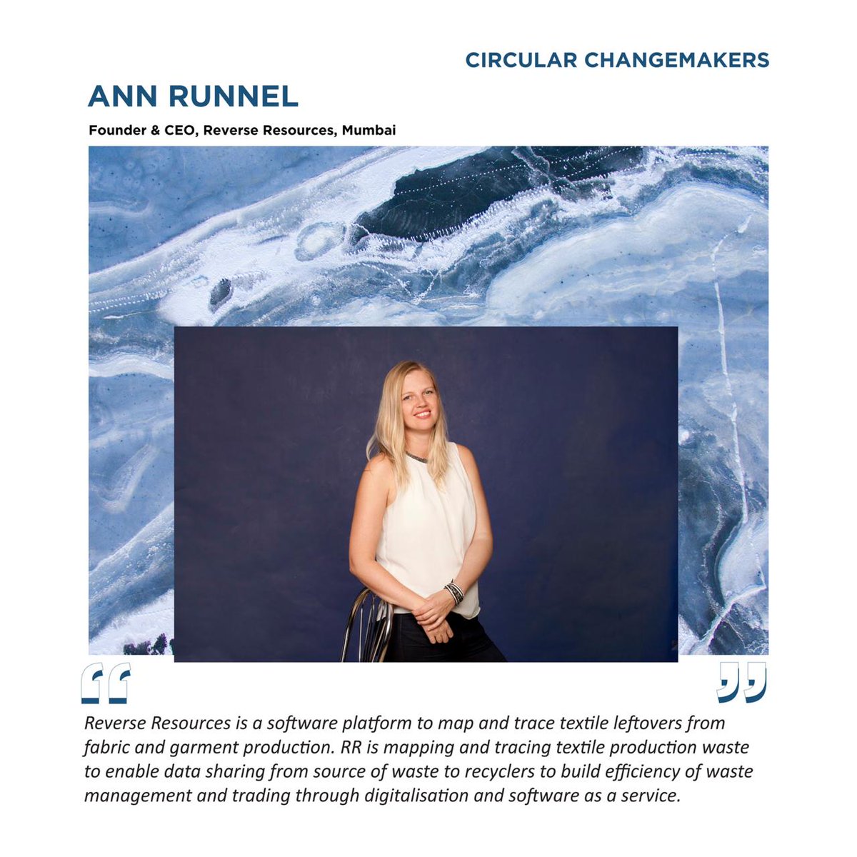 ApparelCircular's tweet photo. #CircularChangemakers supported by @ApparelCircular: an investment readiness program for Circular &amp; Sustainable fashion startups. #ReverseResources, along with 5 others will pitch for investment &amp; partnerships to the jury on 22nd Aug, #SustainableFashionDay at @LakmeFashionWk https://t.co/yGiWAGeV1K
