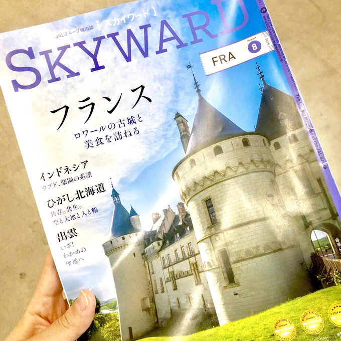 JALの機内誌が良かったのでもらってきたのだけど、各コーナーの最後に必ず「S」がある。これなんだろう… 
