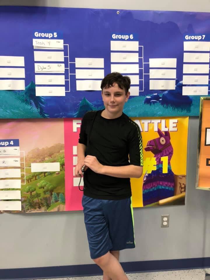 FlyWasilla's tweet photo. Check out our Fly Fortnite Tournament! It was a very exciting and fun day! Our 1st place winner: Mason, 2nd place: Alec and 3rd place Peyton! Congratulations to all! #FlyWasilla #Fortnite #jump #fun #game https://t.co/9GZa9SPmo1