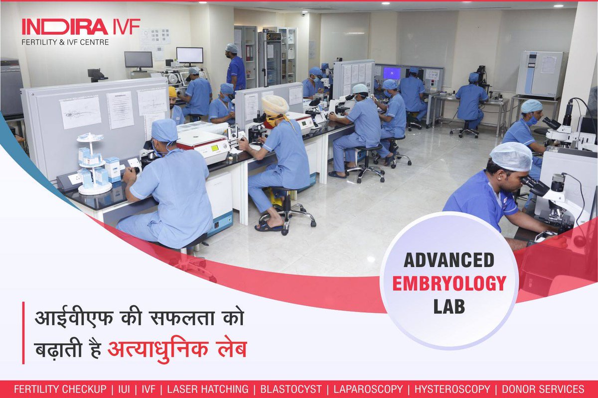 IVFIndira's tweet image. नि:संतानता के इलाज में हर पांचवे व्यक्ति को आईवीएफ तकनीक की जरूरत है। संतान प्राप्ति की सफलता में अत्याधुनिक लैब का चयन सबसे महत्वपूर्ण है। 
कॉल करें - 7412077808

#IndiraIVF #Embryologylab #Advancedlab #EggFrezzing #maleinfertility #IVFtreatment #IVF #Parenthood #infertility