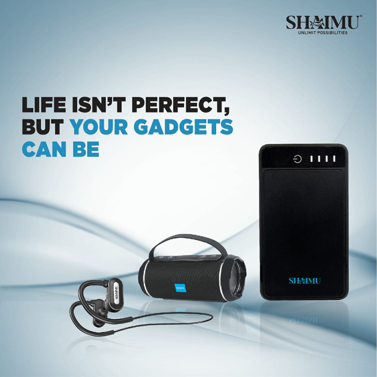 ShaimuIndia's tweet photo. Give your #gadgets a perfect upgrade with #ShaimuElectronics.
#BestQuality #PremiumQuality #BestProducts #PhoneAccessories #MobileAccessories #Earphones #Chargers #BluetoothSpeakers #USBCables #Neckbands #ShaimuElectronics #ShaimuIndia https://t.co/Jpq6xAnF5v