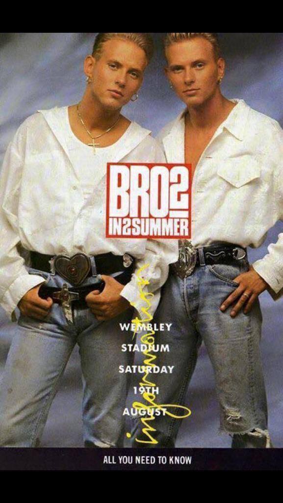 aly2905's tweet photo. 2 years ago and 30 years ago #brosetteforever @mattgoss @LukeGoss Happy #brosin2summer Anniversary ❤️3️⃣0️⃣xxx https://t.co/IDM23MUJpb