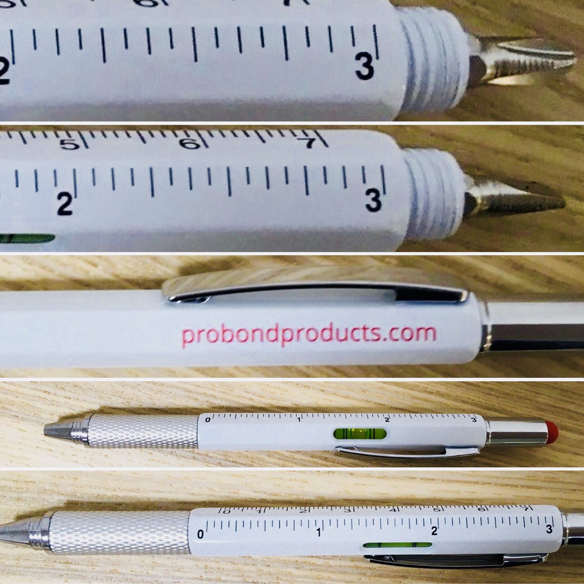 sasgoltd's tweet photo. Check out our great new #Probond pens! They come with 2 different screw driver heads and are great for measuring 👍👍🖊🖊📏📏 Available from our #tradecounter when you purchase our probond products. https://t.co/V575Hr7ix4