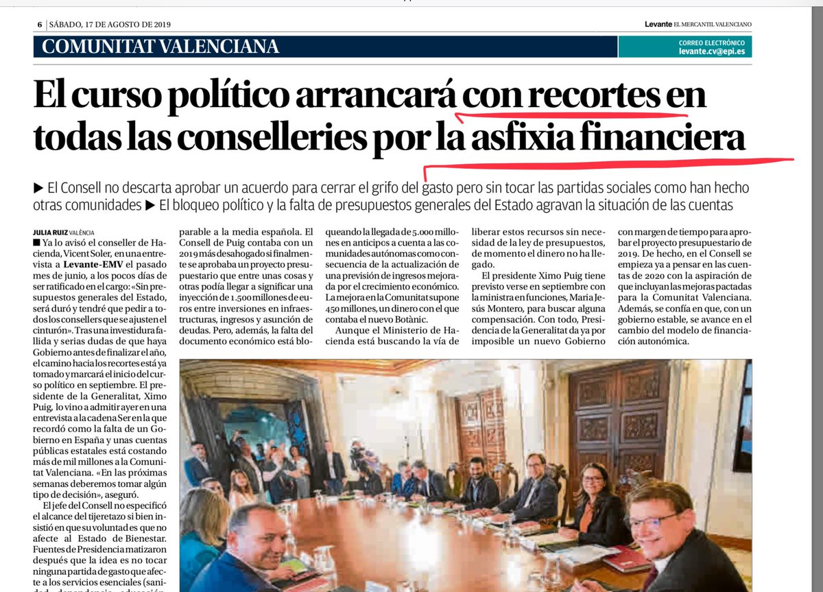 BarrachinaM's tweet image. ¿Crees que un Consell asfixiado que recorta en sanidad debe subvencionar al nacionalismo, nombrar 116 asesores o subir de 55 a 70 millones € la subvención a TelePuig?

Leído en @levante_emv