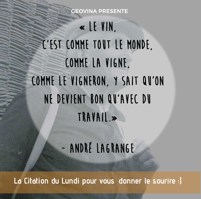 Geovina_fr's tweet photo. #CITATION
La citation qui accompagne votre début de semaine ! 😉🍷
#quote #geovina #winelovers #wine #dicton #hapiness https://t.co/H8o3IGdjUh