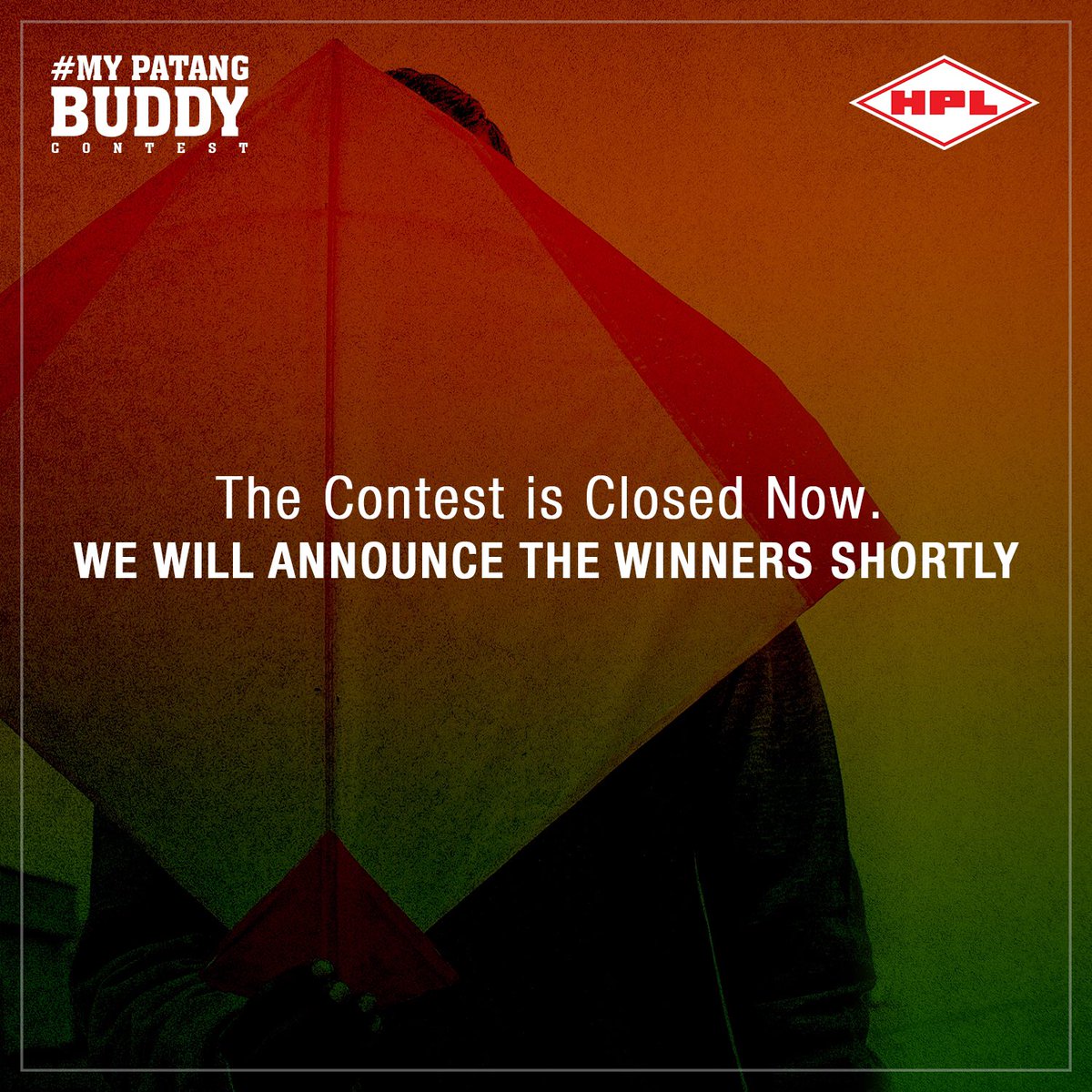 HPL_Official's tweet photo. We are humbled by the responses we received for #MyPatangBuddy contest.

Big thanks to everyone who shared their Patang moments with us.

Contest is officially closed now. We will announce the winners soon.

#HPLPatangBuddy #HPLContest #HPLIndia #HPL https://t.co/JObotlNh2H