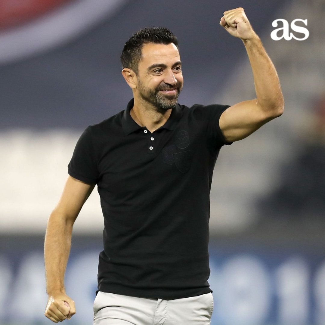diarioas's tweet photo. 🏆 Xavi conquista su primer título como entrenador
🤔 ¿Te gustaría que entrenase en un futuro al Barcelona?
🔄 Sí
❤ No https://t.co/AGUcdFvApy