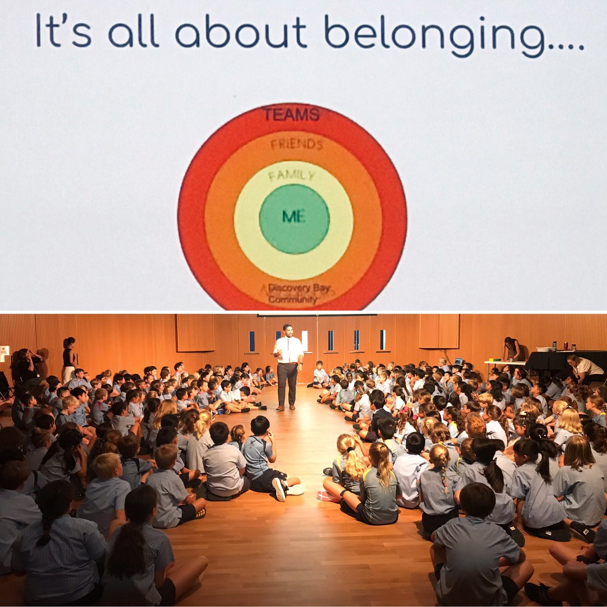 It is all about belonging...a fantastic session for all our Primary students today ⁦@dbis_hk⁩ #belonging #DBIScommunity