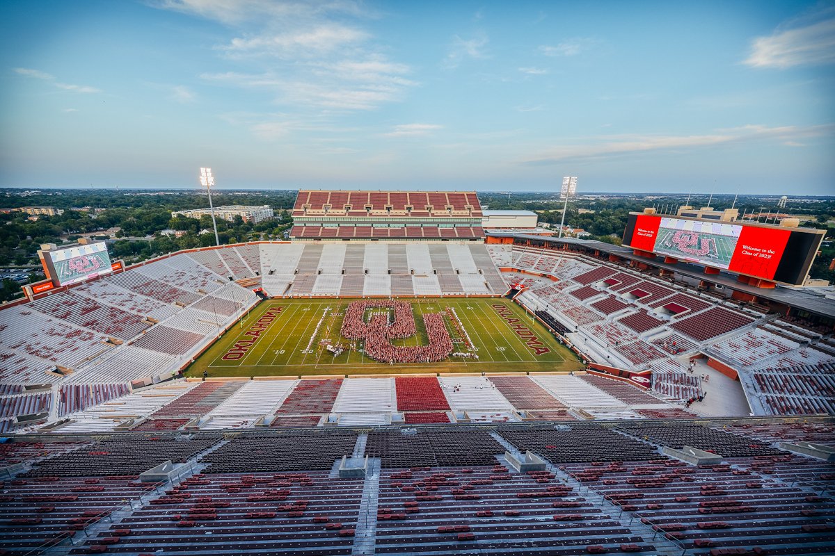OU officially welcomed #OU2023 to campus this evening - the largest incoming class in University history! #OUFamily

🔗 bit.ly/31KZzxL