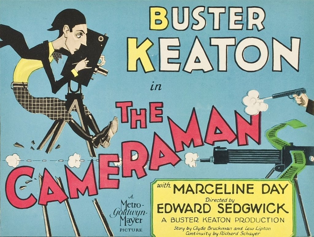 CaftanWoman's tweet photo. #BusterKeaton #SUTS #TCM Monday it is Buster's turn to shine and #TheCamerman gets an early morning outing: https://t.co/vNjWpkryUR https://t.co/1oBxyjxDek