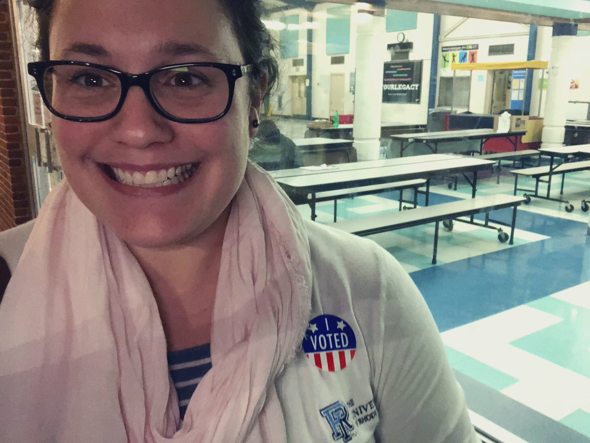uriSISlab's tweet photo. Thank you, 19th Amendment. HAPPY 99! You helped me believe that my #vote counts, its #equal, & that #voting matters. Now, I proudly do #research in voting to make sure that jurisdictions have the resources so that no one waits in line. #Algorithms #RIVOTES #WomenInVoting https://t.co/w2C3VFs9Rm