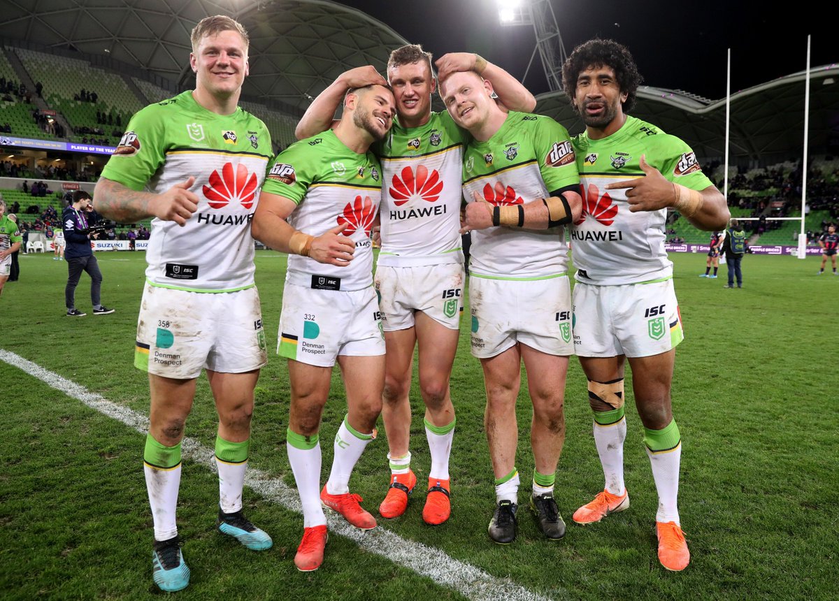 RaidersCanberra's tweet photo. Check out all the best photos from that memorable win over the Storm.

📸 https://t.co/wvbFi8lCYn

#WeAreRaiders #NRLStormRaiders https://t.co/a2vNBmfD1L