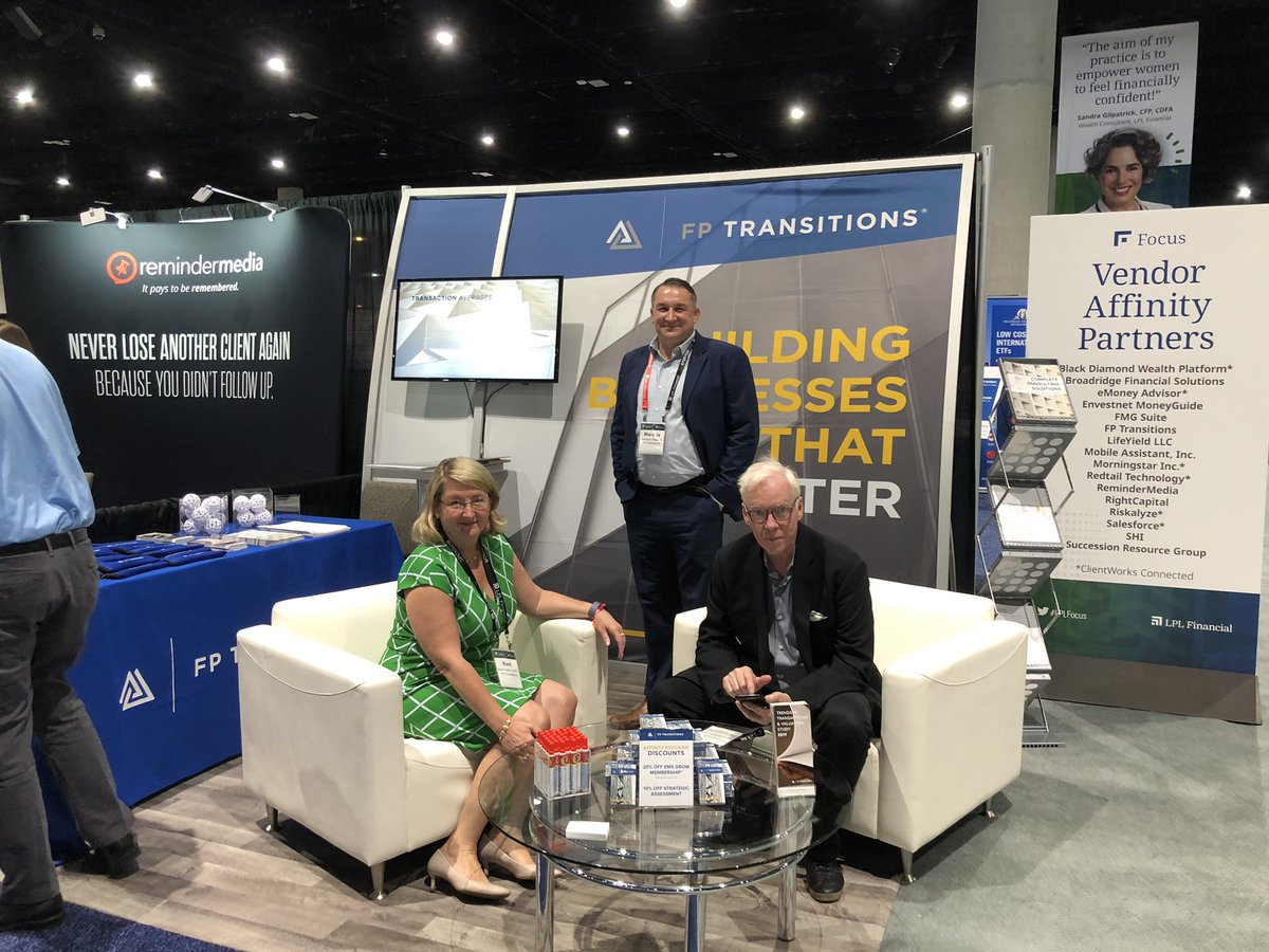 FPTransitions's tweet photo. We’re ready for ya! Grab a Nosh and a sip and Come say hi! Booth 232 #LPLfocus #AffinityPartner @LPL https://t.co/GoIhEDMbxX