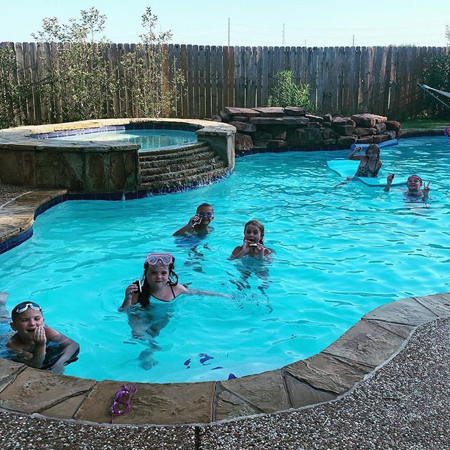 AjaHicks's tweet photo. Swimming &amp; ice cream with besties 🍦💖💖 #childhoodfriends #summer #backyardfun #littlefish https://t.co/zcHUCAWMRX https://t.co/ALMfLtjKDe