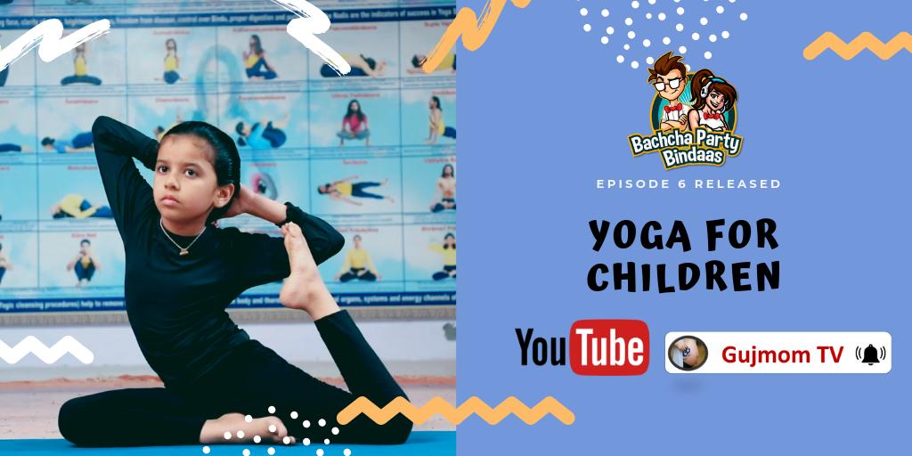 maulikdr's tweet photo. #yoga for #children featured in ep. 6 of #BachchaPartyBindaas also watch #KnowYourTree #Gujarati #sports #excercise link to view full episode https://t.co/g285NkfDkN https://t.co/NDZDZXBtwm