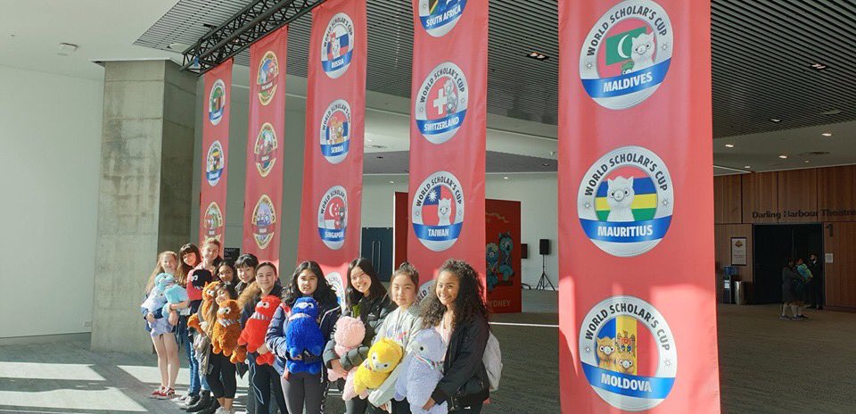 AloysiusNorth's tweet photo. Students enjoyed the cultures of the 28 visiting countries in the World Scholars Cup Cultural Fair last night.

Today, the Junior team are ready for their last day of the World Scholars Cup, along with their Alpaca ambassadors. #WSC2019Conf #staloysiusnorthmelbourne https://t.co/lgcetfh1dF
