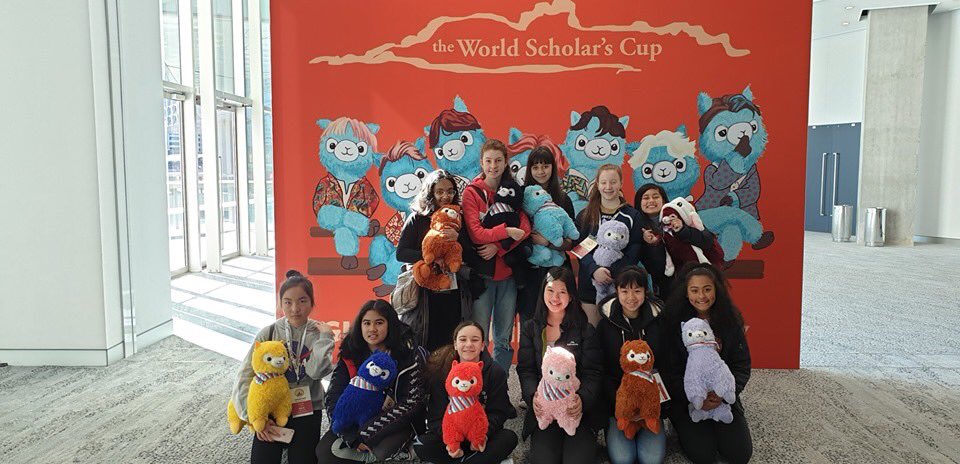 AloysiusNorth's tweet photo. Students enjoyed the cultures of the 28 visiting countries in the World Scholars Cup Cultural Fair last night.

Today, the Junior team are ready for their last day of the World Scholars Cup, along with their Alpaca ambassadors. #WSC2019Conf #staloysiusnorthmelbourne https://t.co/lgcetfh1dF