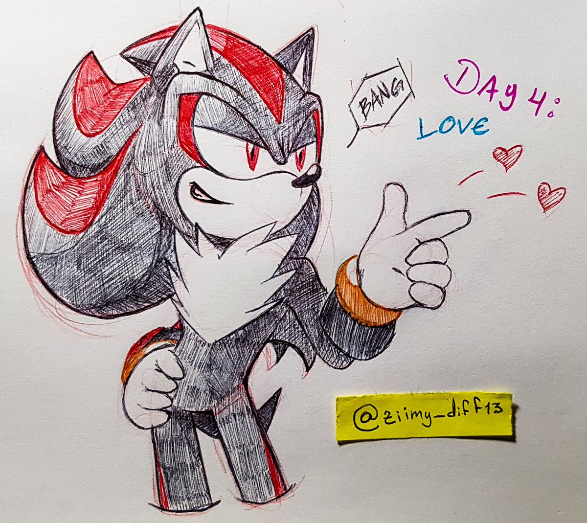 sand_ia13's tweet image. #ShadowWeek2019 @WeekShadow 
.
Day 4: Love (late)
.
.
.
.
.
.
.
Sorry for the delay, I'm sick and I have not felt well in health these days.