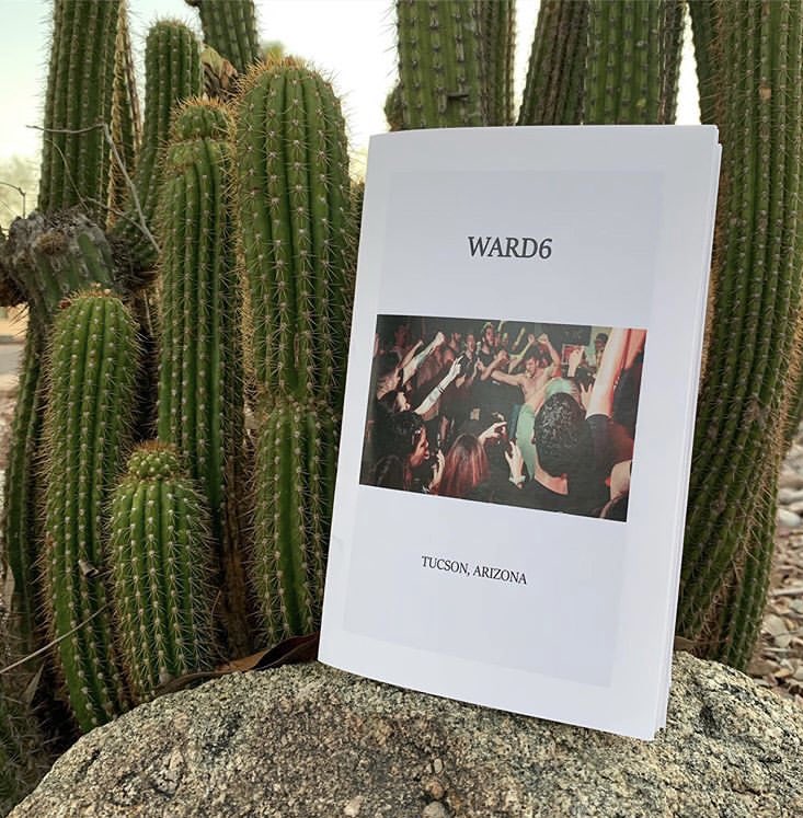 to help ease the fines and costs <a href="/WARD6_AZ/">WARD6</a> incurred due to their shutdown, <a href="/OPENMOUTHKISS/">Me</a> put together this full color, 25 pg zine featuring photos from @leadengine59, <a href="/centuryflowers/">flowers</a>, @YFlores661 and <a href="/__jewwels_/">_jewwels</a>, and an afterword by me. 

$10, hit any of us up to purchase.