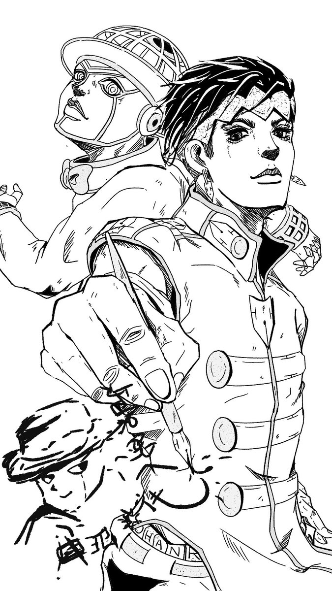 Rohan gives autographs 
#jojo #jjba #JoJosBizarreAdventure #ジョジョ #ジョジョの奇妙な冒険 #ThusSpokeKishibeRohan #TSKR #岸辺露伴は動かない 