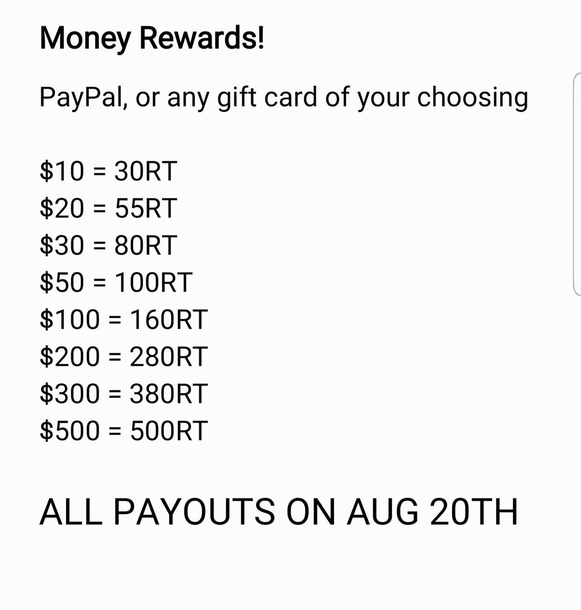 iHxnchos's tweet photo. get me 160 retweet’s for $100 pleas🥰 @bolt_rt #BoltIsLegit https://t.co/KZiJqWzM6U