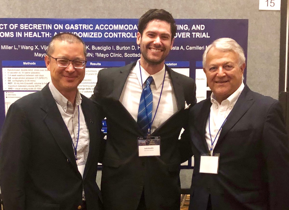 JBrandlerMD's tweet photo. An amazing weekend at #ANMS2019, solidifying my passion for advancing care for patients with #FGID. I am so #blessed to have the honor of being trained by 2 world experts who sincerely exemplify the following crucial principle in #MedEd &amp; #research: 
➡️mentorship >>> supervision https://t.co/xhuLTL6E09