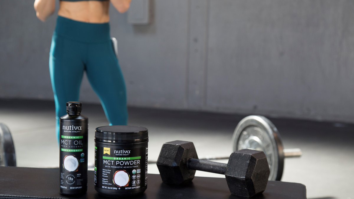 nutiva's tweet photo. Fueling up with Organic MCT Oil or #Organic #MCT Powder, the final products are different enough to provide you with multiple ways to easily incorporate clean, sustainable energy into your diet! https://t.co/BWehyYmhzH #mctoil #mctpowder #nuMCT https://t.co/56XRpkce9Q