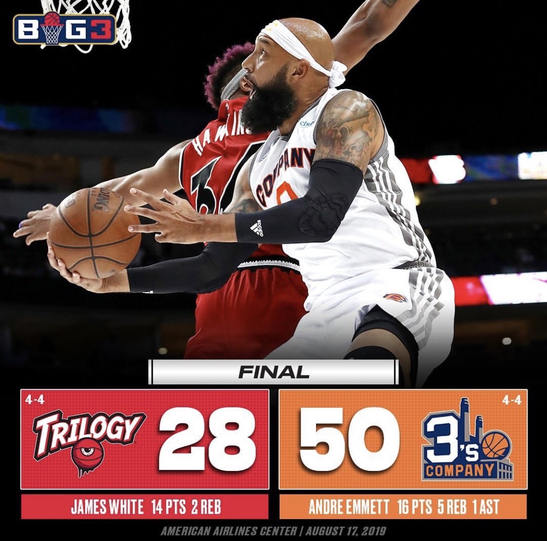 IceCubeBIG3ball's tweet photo. 3's Company hammers Trilogy https://t.co/kJ67emSyia