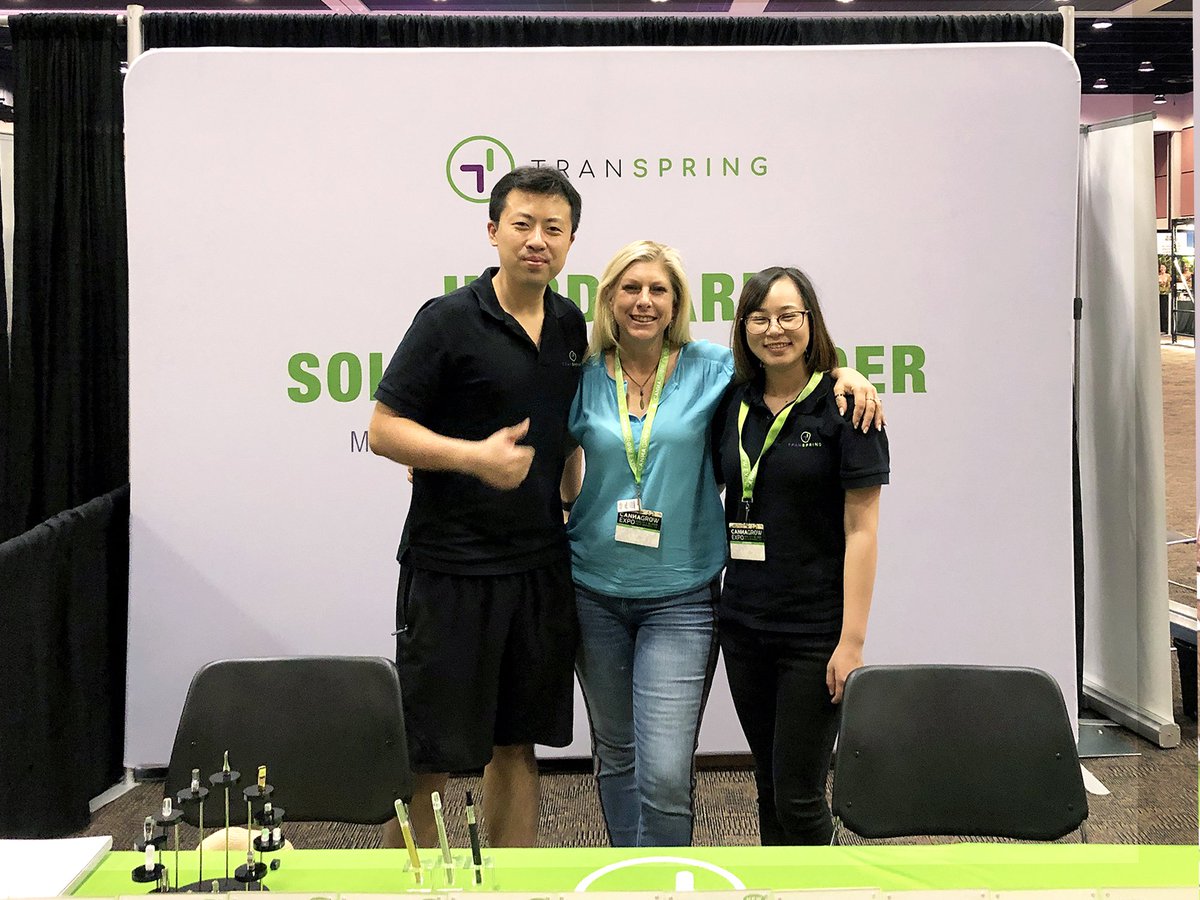 TranspringHQ's tweet photo. We were at CannaGrow Expo. Itโs a great expo. See you next year!
#CannaGrowExpo #cannabisindustry #dispensaries #labtesting #indoexpo #podsystem #vapepen #vapebattery #vapepens #minipod #minibattery #oilpens #thcoilpens #cbdoilpens #vapecarts #vaporizer #extract #vape #vapepen https://t.co/O94NoNOF7z