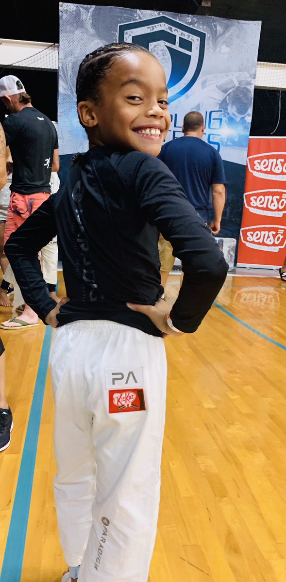 jeanette0878's tweet photo. Little But Fierce. #competitionday #mykitkat #mygirl #halfpuertorican #halfblack #jiujitsugirl #strong #fearless #girlswhofight #girlsingis https://t.co/VV5l4G3lpP