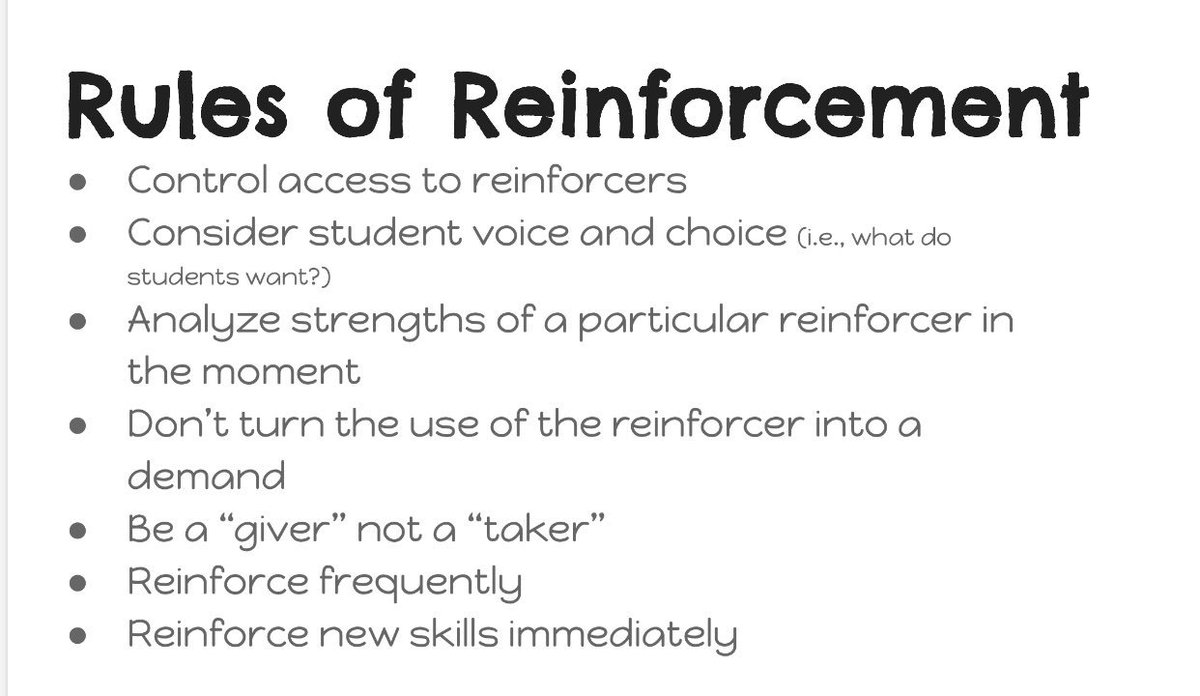 KateVincentLCSW's tweet photo. Back to school is the perfect time to implement a reinforcement system for an individual student or classroom. All reinforcement is well-meaning but effective reinforcement is well designed. Make sure your reinforcement plan stacks up! #reinforcementrules  #behaviorpun https://t.co/xgn0ZoGMFP