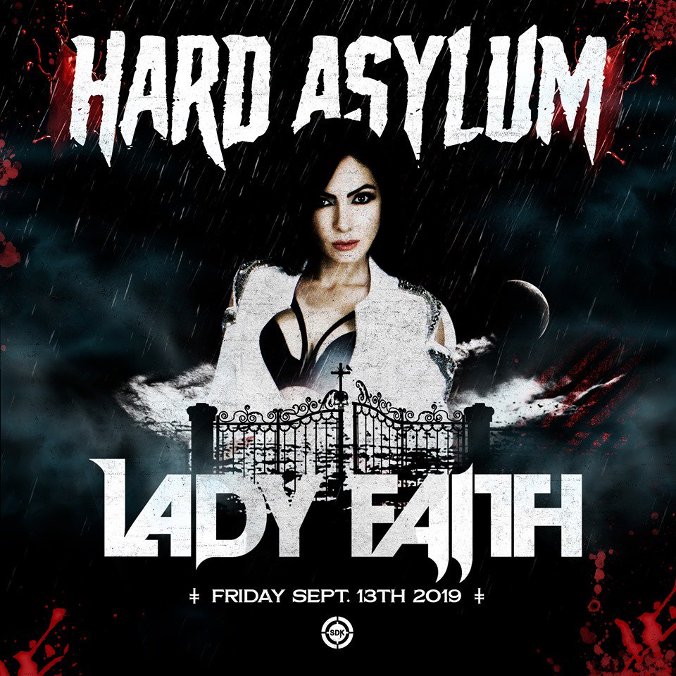 SDKevents's tweet photo. It is such an honor to have the #HARDDANCEDIVA @djladyfaith  in Arizona again for #HARDASYLUM Tickets are just $25 
https://t.co/Fa6vkvqSPl https://t.co/3VAYkIfiuo