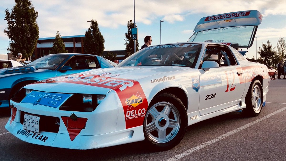 dialis's tweet photo. Chevy Camaro GM Motorsports Players Car 1LER7U. #camaro #z28 #z28camaro #gm #playersracing #motorsport #r7u #1le #1ler7u #chevy #chevroletcamaro #dialis #carshow #vancity #rare #racecar #musclecars #race #motomaster #goodyear #tm88 #chevrolet #teamchevy #frankallers https://t.co/gFwIsMElW7